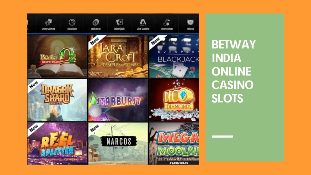 Betway India online casino slots