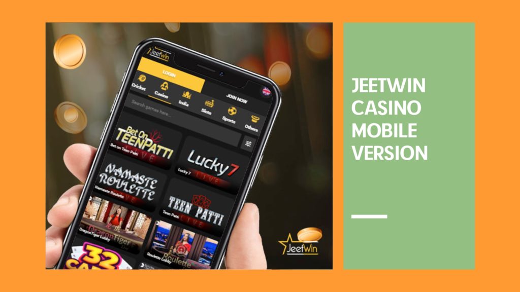 Jeetwin Mobile Website