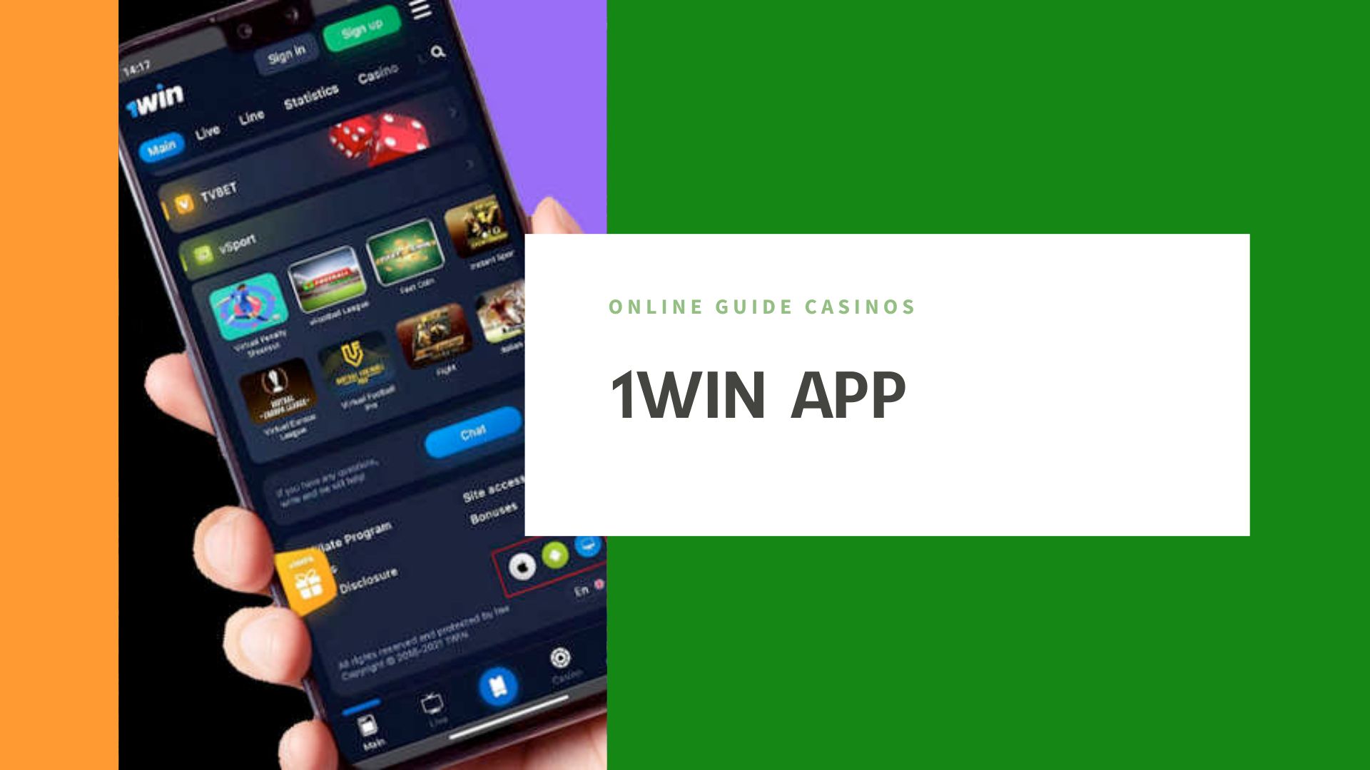 1win App - Modern Mobile Assistant for Punters in India
