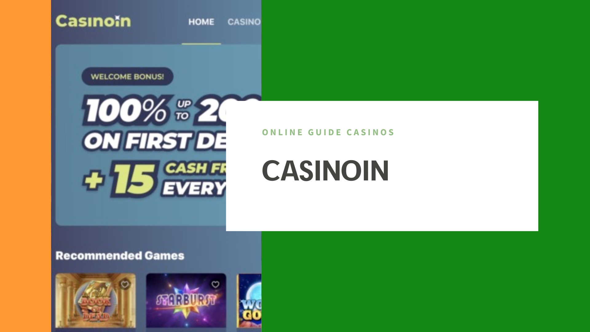 Casinoin: Best Online Casino for Real Money