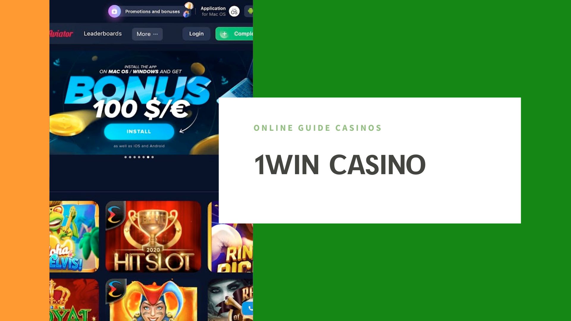 1Win Gambling Website in India