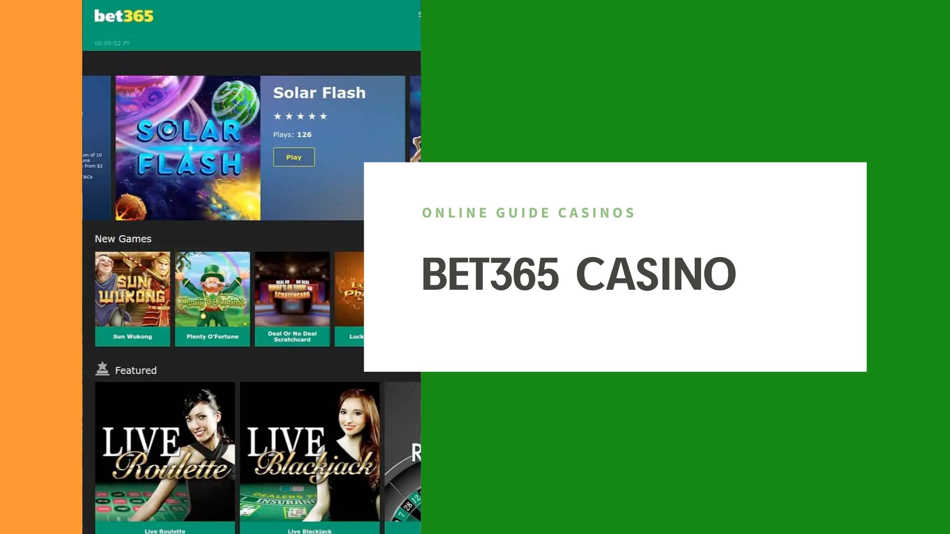 A Few Words About Bet365 Online Casino