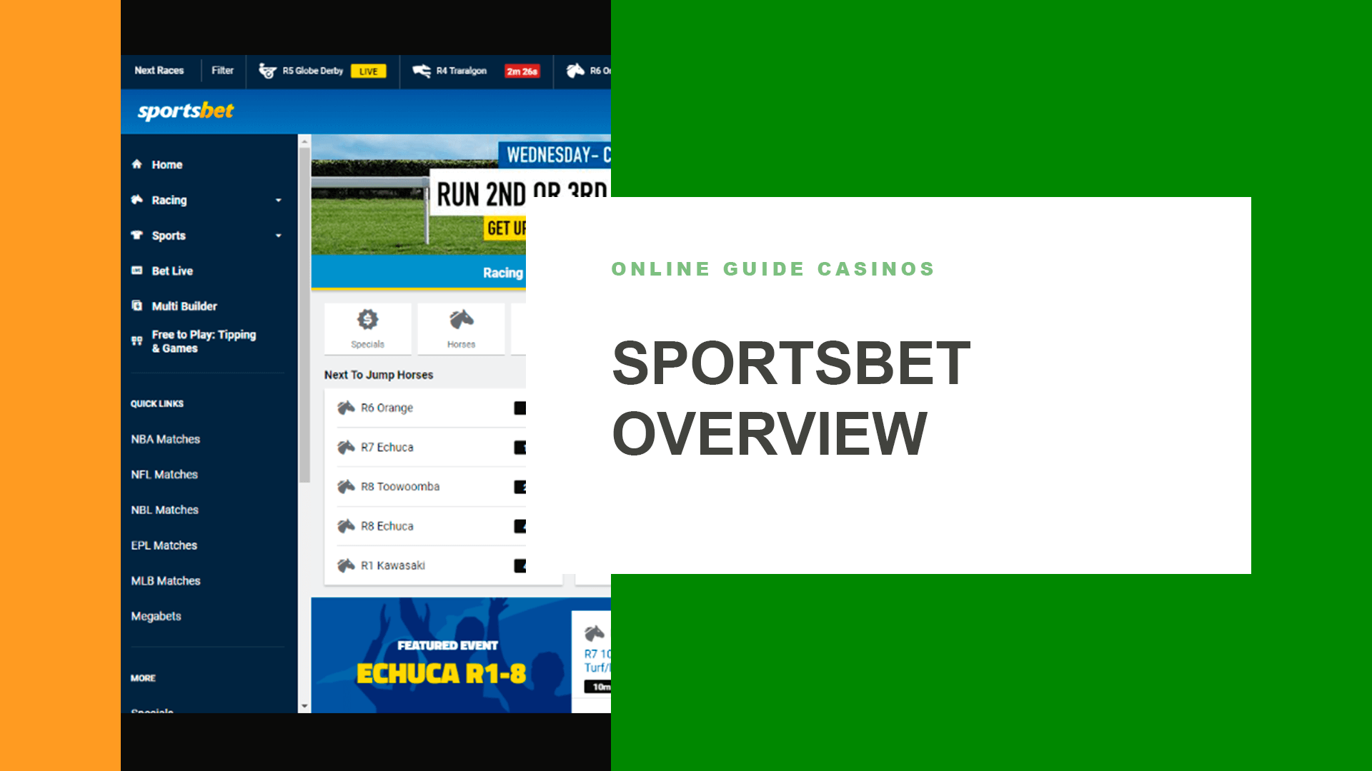 Sportsbet Casino and Betting Overview