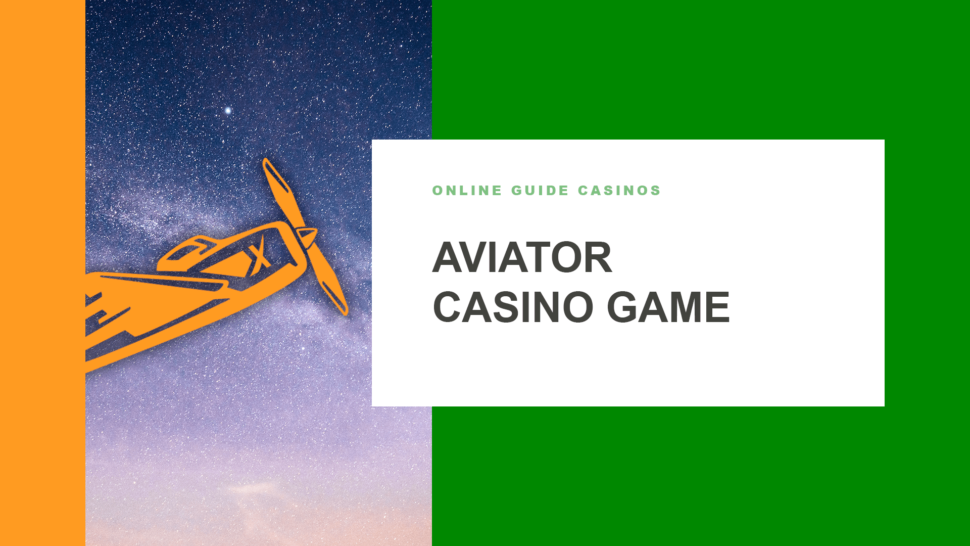 Aviator Casino Game