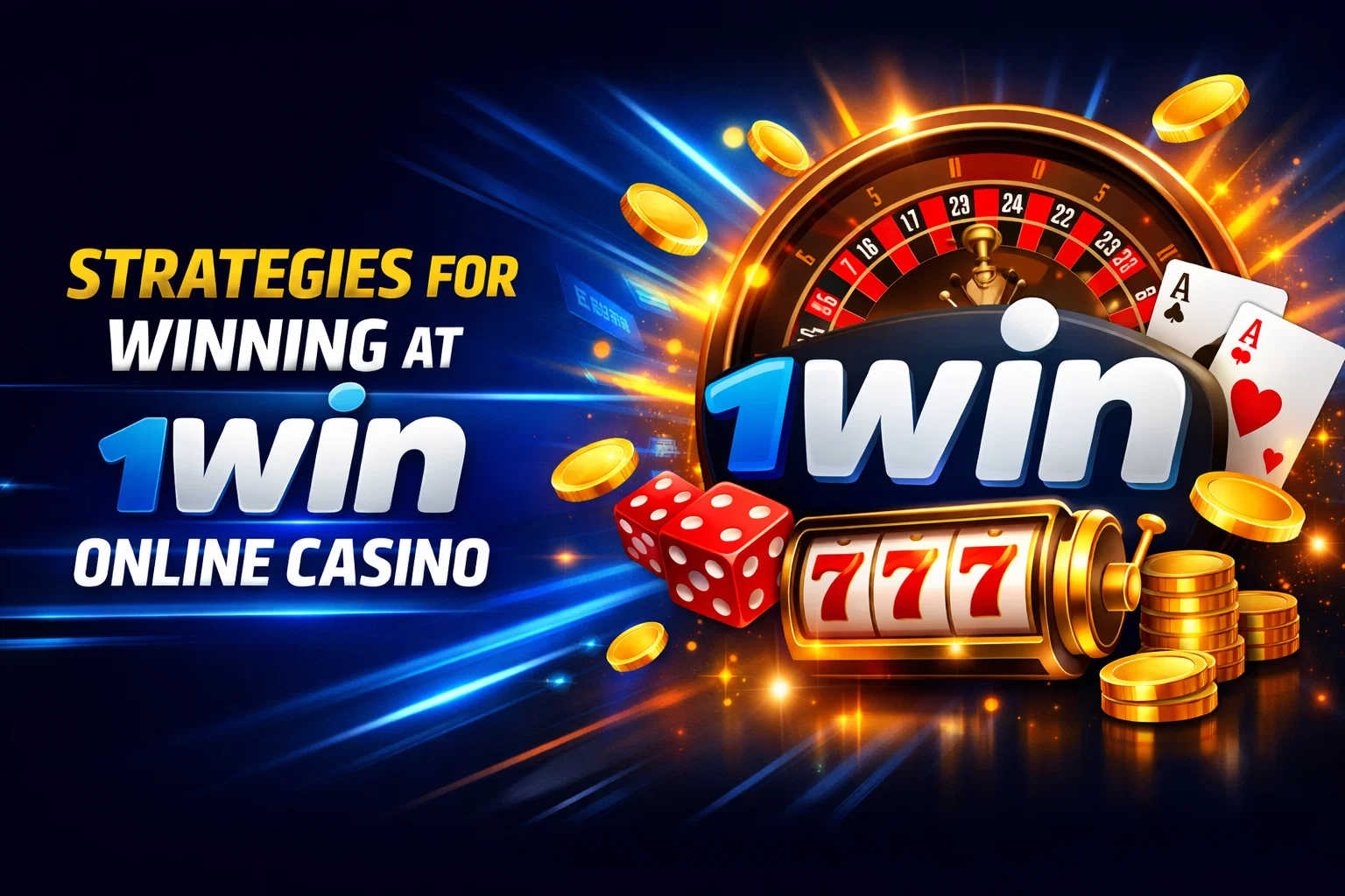 Strategies for Winning at 1Win Online Casino